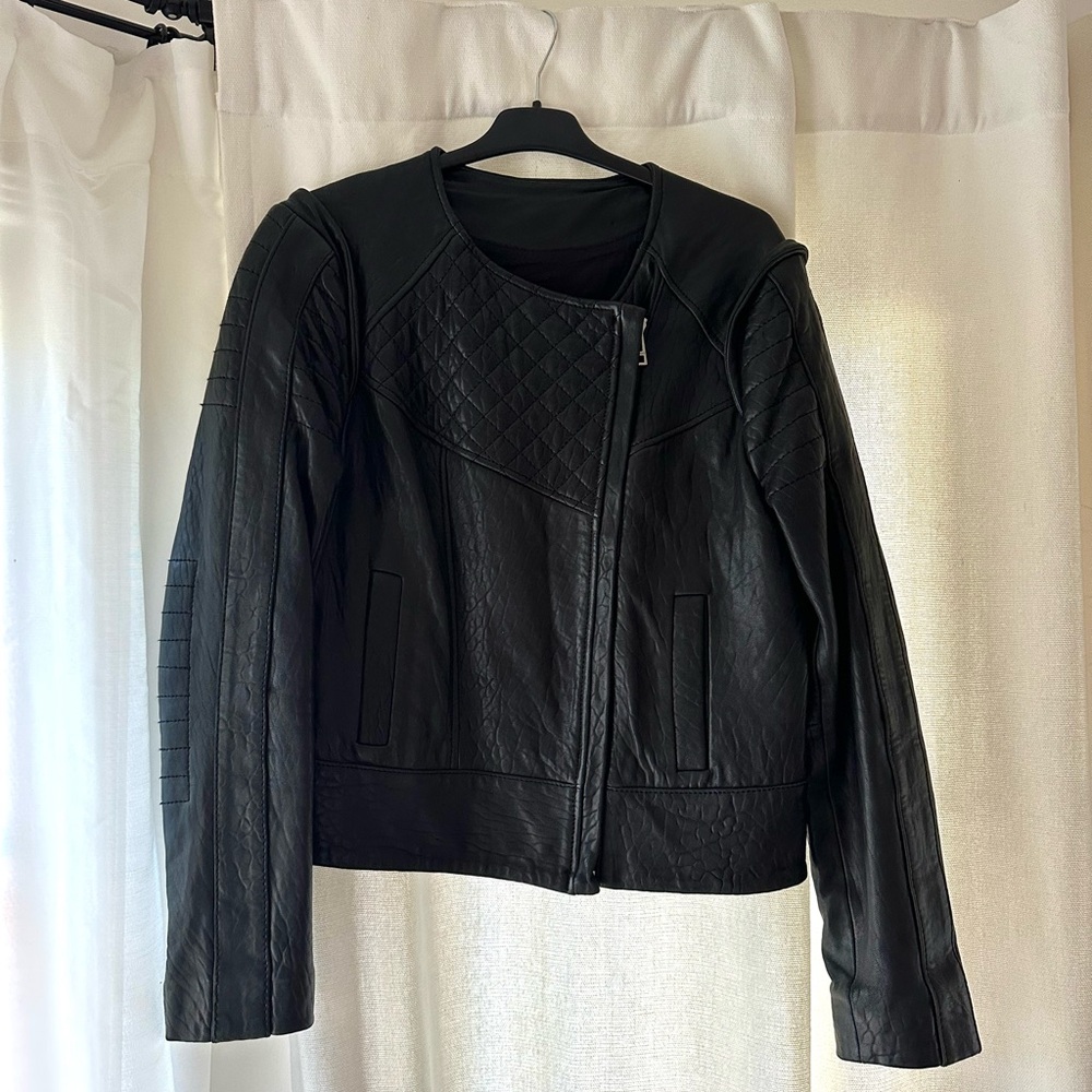 ZADIG&VOLTAIRE Black Leather Jacket